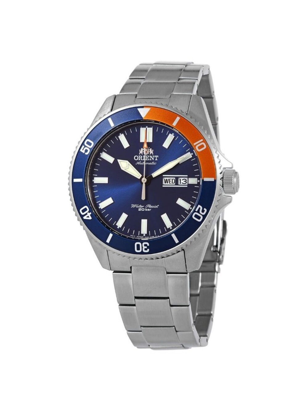 NWT Orient Sports Automatic Blue Dial Men's Watch